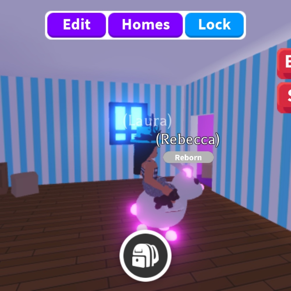 Neon ride adopt me bunny 😄